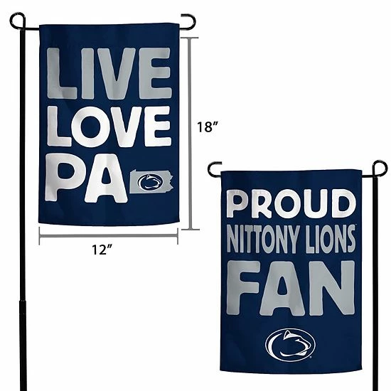 Cheap 🧨 Unbranded WinCraft Penn State Nittany Lions 12'' X 18'' Local Design Double-Sided Garden Flag ⭐ - Image 3