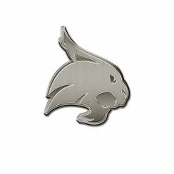 Discount ⌛ Unbranded Texas State Bobcats Antique Auto Emblem 😍