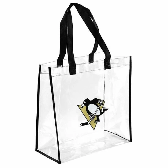 Wholesale ๐ Unbranded Pittsburgh Penguins Clear Reusable Bag ๐ฅ