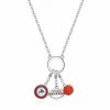 Cheap 🧨 Unbranded 👩 Women's Atlanta Falcons Three-Charm Necklace 🔥