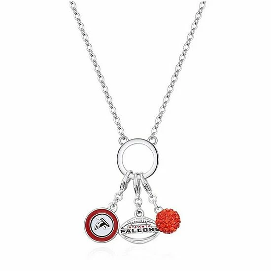 Cheap ๐งจ Unbranded ๐ฉ Women's Atlanta Falcons Three-Charm Necklace ๐ฅ - Image 2