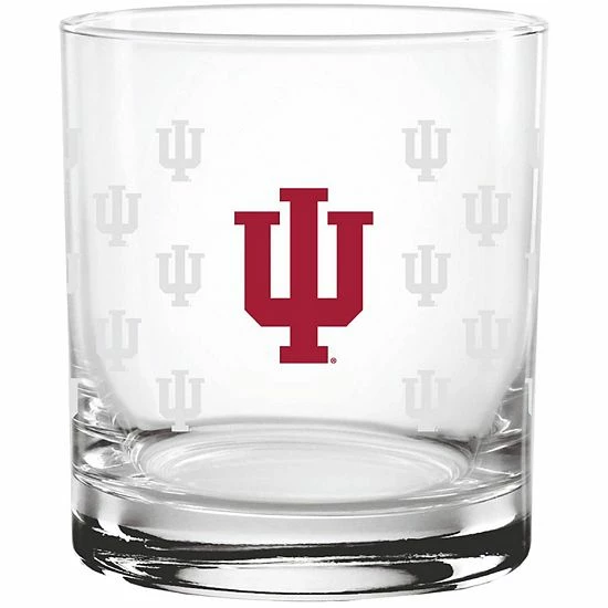 Coupon 🎁 Unbranded Indiana Hoosiers 14oz. Repeat Alumni Rocks Glass ✔️ - Image 2
