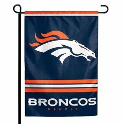 Best Sale ✔️ Unbranded WinCraft Denver Broncos 12" X 18" Double-Sided Garden Flag 🎁