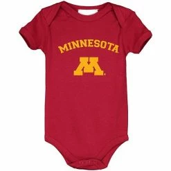 Promo 🥰 Unbranded Infant Maroon Minnesota Golden Gophers Arch & Logo Bodysuit 🌟