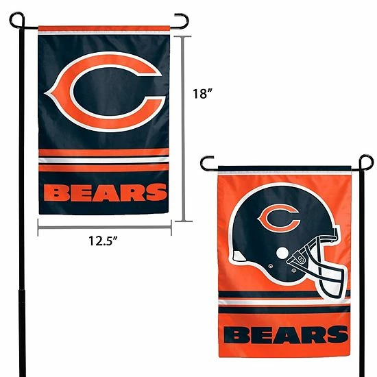 Cheap ๐ Unbranded WinCraft Chicago Bears 12" X 18" Double-Sided Garden Flag ๐ฏ - Image 3