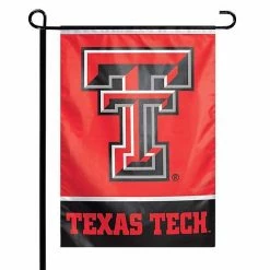 Budget ⌛ Unbranded WinCraft Texas Tech Red Raiders 12" X 18" Double-Sided Garden Flag 🎉