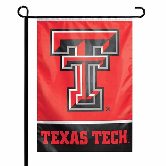 Budget ⌛ Unbranded WinCraft Texas Tech Red Raiders 12" X 18" Double-Sided Garden Flag 🎉