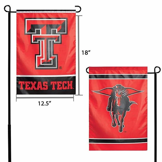 Budget ⌛ Unbranded WinCraft Texas Tech Red Raiders 12" X 18" Double-Sided Garden Flag 🎉 - Image 3