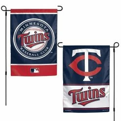 Best deal 🥰 Unbranded WinCraft Minnesota Twins 12" X 18" Double-Sided Garden Flag 🌟