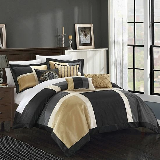 Flash Sale ⌛ Unbranded Alleta Comforter Set Brown 🎉