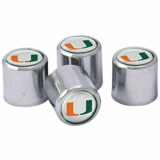 Discount 🔥 Unbranded Miami Hurricanes Valve Stem Covers 🎁 - Image 3