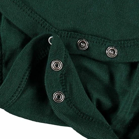 Discount ⌛ Unbranded Infant Green Michigan State Spartans Big Logo Bodysuit 🎉 - Image 3