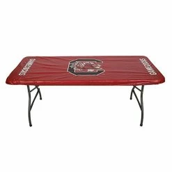Best Sale 😉 Unbranded South Carolina Gamecocks 72'' X 30'' Fitted Tailgate Table Cover 🤩