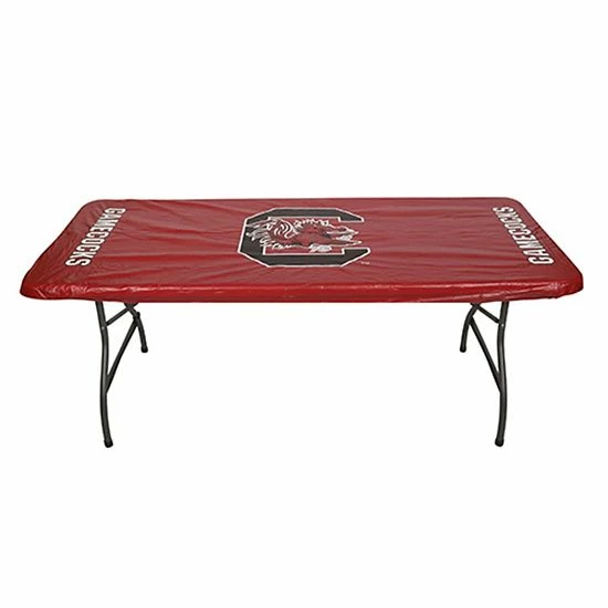 Best Sale ๐ Unbranded South Carolina Gamecocks 72'' X 30'' Fitted Tailgate Table Cover ๐คฉ