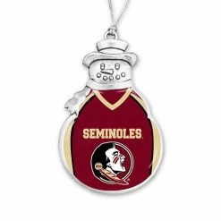 Brand new 🌟 Unbranded Florida State Seminoles Snowman Football Jersey Ornament 😉