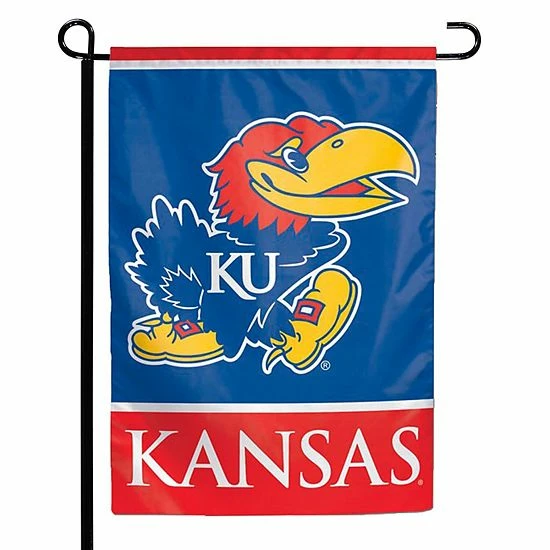 Outlet ๐ Unbranded WinCraft Kansas Jayhawks 12" X 18" Double-Sided Garden Flag ๐ฅฐ