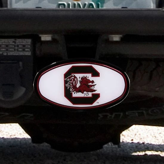 Brand new ⭐ Unbranded South Carolina Gamecocks Domed Logo Plastic Hitch Cover 🥰 - Image 2
