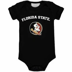 Budget 👍 Unbranded Infant Black Florida State Seminoles Arch & Logo Bodysuit 🔥
