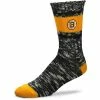 Promo 🔔 Unbranded 👩 Women's For Bare Feet Boston Bruins Alpine Stripes Crew 🧦 Socks 🔥