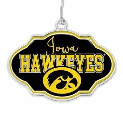 Outlet ✔️ Unbranded Iowa Hawkeyes Frame Holiday Ornament 🌟