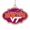 Best reviews of ⌛ Unbranded Virginia Tech Hokies Frame Holiday Ornament 🌟