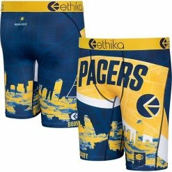 Coupon 😀 Unbranded Youth Ethika Navy/Gold Indiana Pacers 2021/22 City Edition Boxer Briefs 🧨