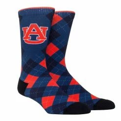 Buy ✔️ Unbranded Men's Rock Em 🧦 Socks Auburn Tigers HyperOptic Argyle 👗 Dress 🧦 Socks 😀