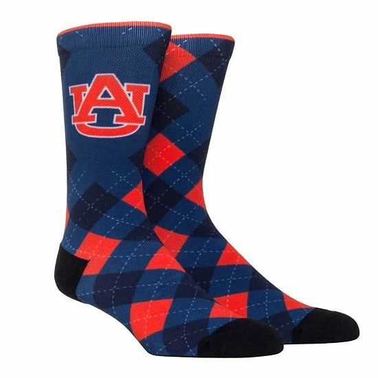 Buy โ๏ธ Unbranded Men's Rock Em ๐งฆ Socks Auburn Tigers HyperOptic Argyle ๐ Dress ๐งฆ Socks ๐