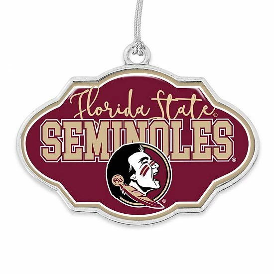 Promo 🔔 Unbranded Florida State Seminoles Frame Holiday Ornament ⌛