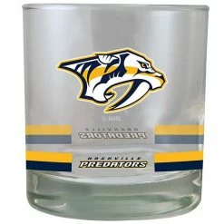 Best Pirce ✨ Unbranded Nashville Predators 10oz. Banded Rocks Glass ✔️