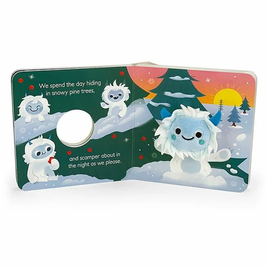 Best deal ๐ Unbranded Itty Bitty Yeti Finger Puppet Board Book ๐ - Image 2