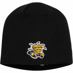 Best Sale 🥰 Unbranded Men's Top Of The World Black Wichita State Shockers EZDOZIT Knit Beanie ⌛