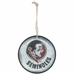 Hot Sale 🤩 Unbranded Florida State Seminoles Rustic Ornament 🥰