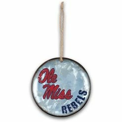 Discount 😀 Unbranded Ole Miss Rebels Rustic Ornament 🥰