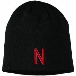 Flash Sale 🎉 Unbranded Men's Top Of The World Black Nebraska Huskers EZDOZIT Knit Beanie ✨