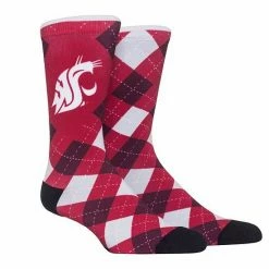 Best reviews of 🌟 Unbranded Men's Rock Em 🧦 Socks Washington State Cougars HyperOptic Argyle 👗 Dress 🧦 Socks ✨
