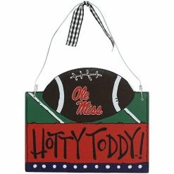 Wholesale 💯 Unbranded Ole Miss Rebels Logo Football Ornament 🌟