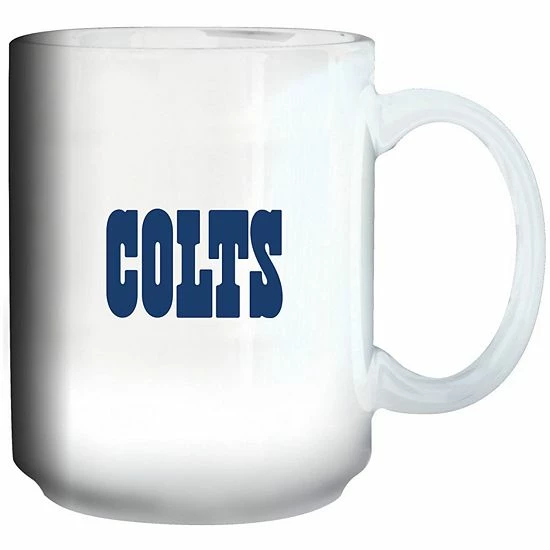 Best Sale 🔥 Unbranded Indianapolis Colts 15oz. Primary Logo Mug 😀 - Image 3