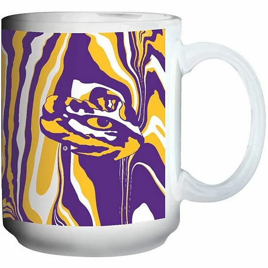 Top 10 โ Unbranded LSU Tigers 15oz. Tie-Dye Ceramic Mug ๐ฏ - Image 3