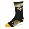 Coupon 🥰 Unbranded Youth For Bare Feet Pittsburgh Penguins 4-Stripe Deuce Quarter-Length 🧦 Socks 🎁