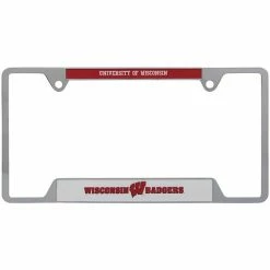 Brand new 🧨 Unbranded WinCraft Wisconsin Badgers License Plate Frame 😉