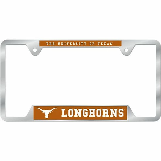 New ๐ Unbranded WinCraft Texas Longhorns License Plate Frame ๐