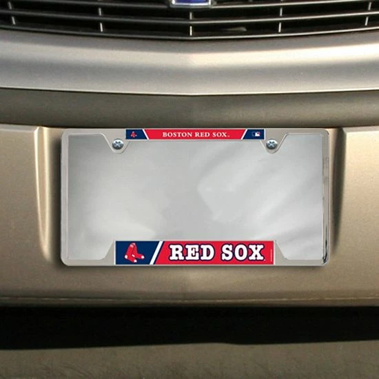 Brand new 🛒 Unbranded Boston Red Sox WinCraft Metal License Plate Frame 🔔