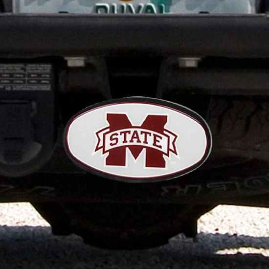 Outlet โ Unbranded Mississippi State Bulldogs Domed Logo Plastic Hitch Cover ๐