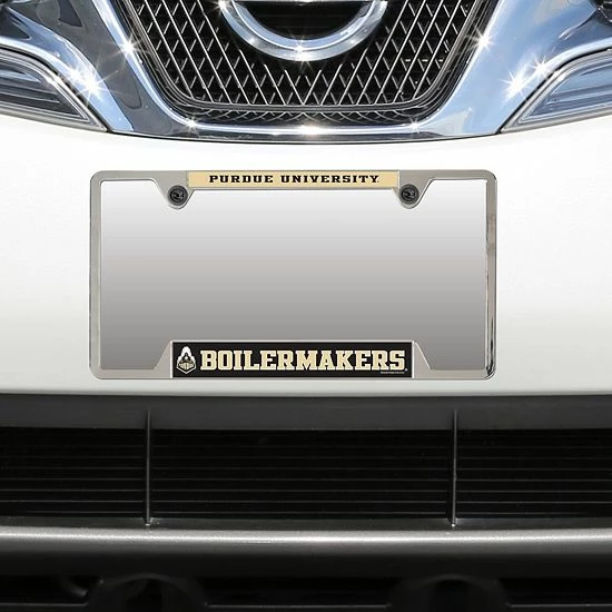 Brand new 😉 Unbranded WinCraft Purdue Boilermakers Metal License Plate Frame 🌟