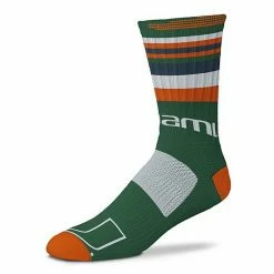 Flash Sale 👏 Unbranded For Bare Feet Miami Hurricanes Rave Crew 🧦 Socks 👍