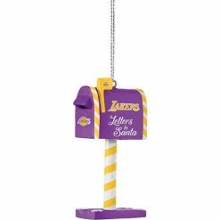 Discount 🌟 Unbranded FOCO Los Angeles Lakers Mailbox Ornament ✔️