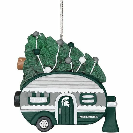 Brand new ๐งจ Unbranded FOCO Michigan State Spartans Camper Ornament ๐ - Image 2