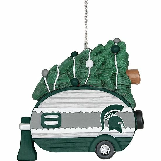 Brand new ๐งจ Unbranded FOCO Michigan State Spartans Camper Ornament ๐ - Image 3