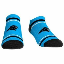 Coupon 👍 Unbranded Rock Em 🧦 Socks Carolina Panthers Logo Lines Ankle 🧦 Socks 👍